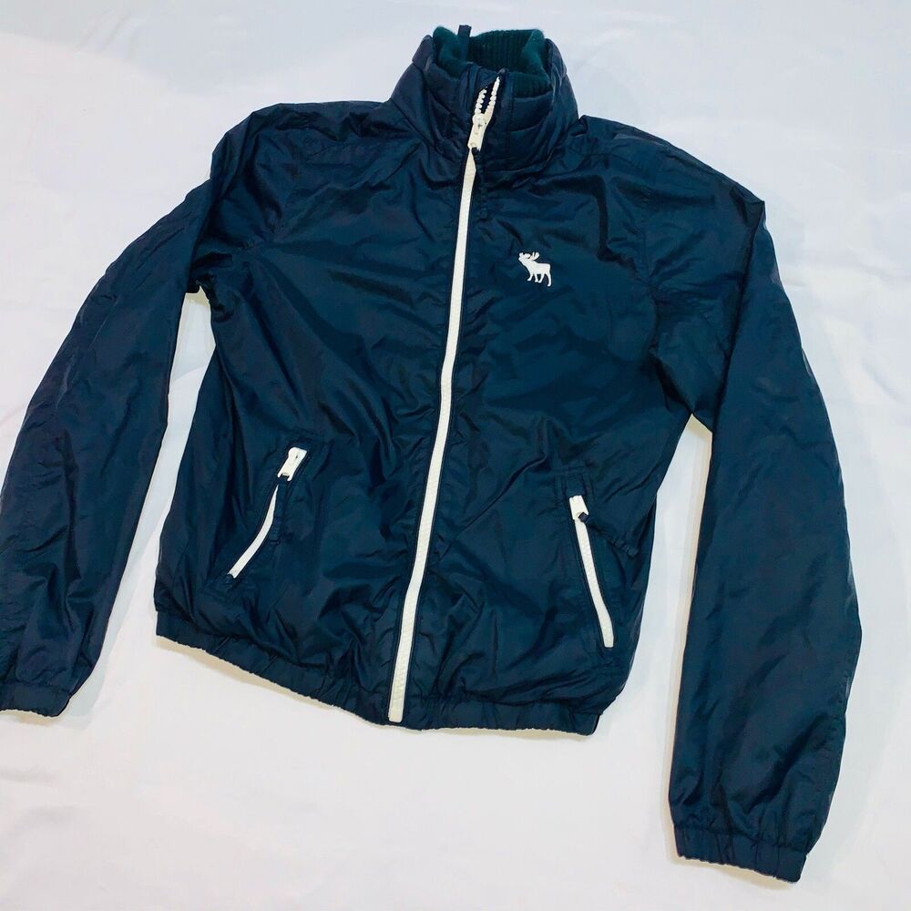 Abercrombie Fitch Vintage Rare Windbreaker Dun Brook Jacket Nylon L - Picture 5 of 9